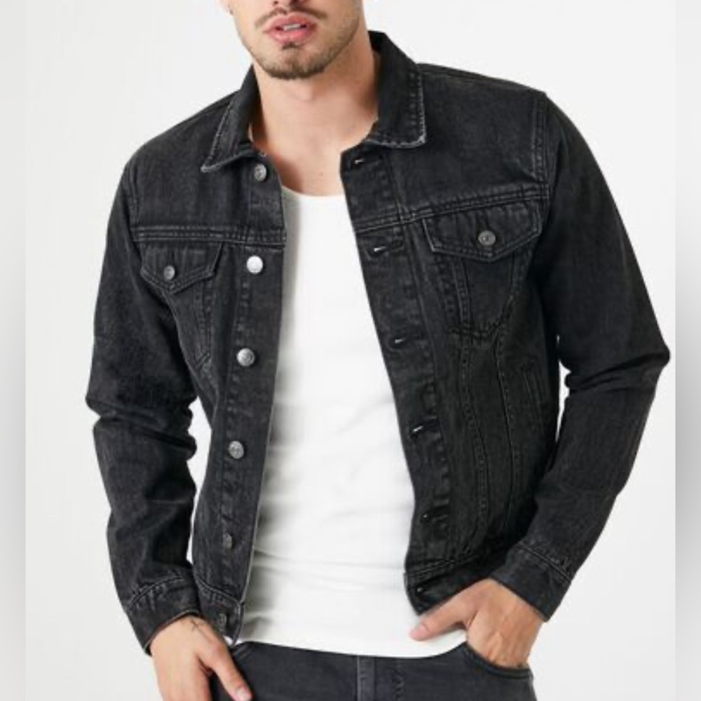 Forever 21 Classic Denim Trucker Jacket